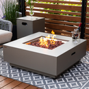 Propane Fire Pit Table Outdoor 50,000 BTU Firepits for Outside CSA Certified