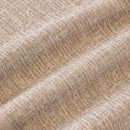 Natural Textured Linen Couch Cover, Breathable & Hypoallergenic Furniture Protector