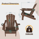 Adjustable HDPE Adirondack Chair
