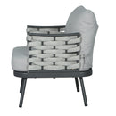 Mariano Steel 4-Pieces Conversation Set by HouseOfZazla