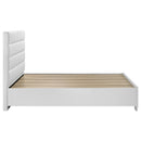 Felicity Eastern King Storage Bed White High Gloss