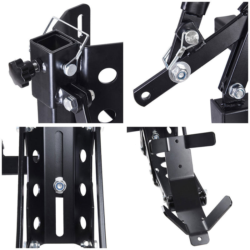 Yescom 800lbs Motorcycle Trailer Hitch Carrier & 2" Tow Receiver