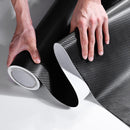 Yescom Black 3D Carbon Vinyl Wrap Roll (100', 50' Options)
