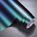 Yescom Chameleon Car Wrap Purple Green Vinyl Roll (100', 50' Options)
