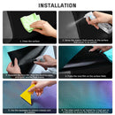 Yescom Chameleon Car Wrap Purple Green Vinyl Roll (100', 50' Options)