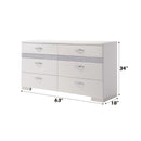 Naima II - Dresser - White by Unique Piece Furniture