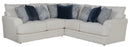 Polaris - Sectional With Comfort Coil Seating And Accent Pillows Included