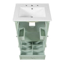 Modern Bathroom Vanity With Sink, Cabinet With Drawer And Dividers, Rectangular Storage Unit
