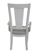 Katia - Arm Chair (Set of 2) - Light Gray / White by HouseOfZazla