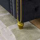 Modern Velvet Loveseat Sofa