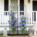 Garden Metal Trellis Rustproof Trellis For Climbing Plants Outdoor Flower Support by Unique Piece Furniture