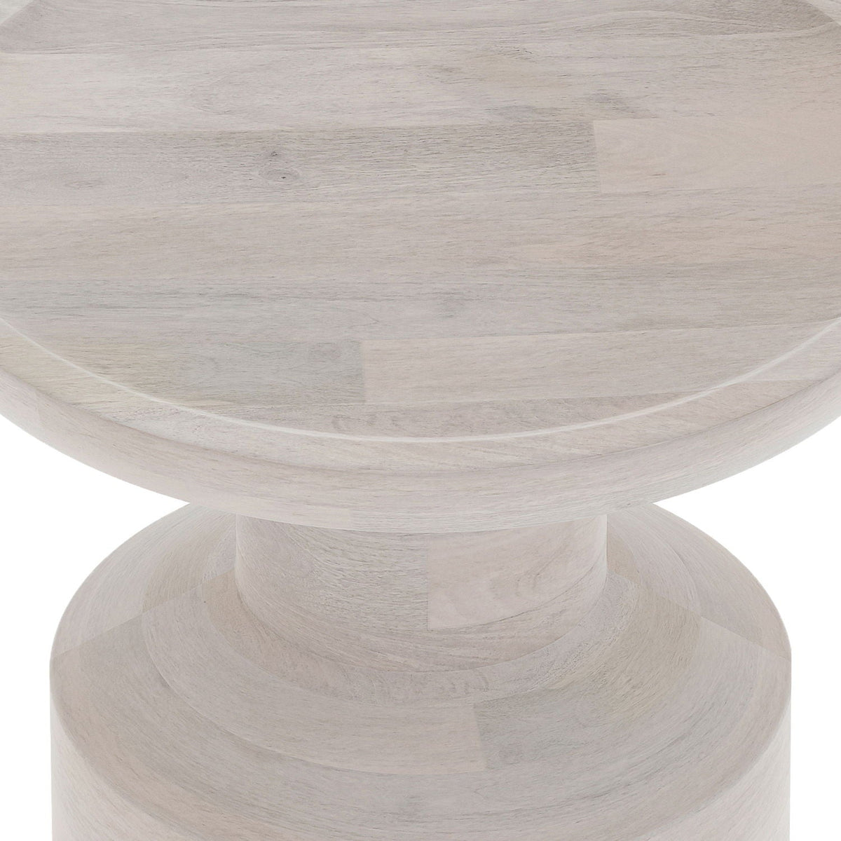 Haynes - Handcrafted Wooden Accent Table, photo 16 of 32