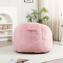 Beanbag Chair, Beanbag Sofa Chair With Armrests Stuffed High Density Foam by Unique Piece Furniture