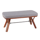 Folia - Mid Century Modern Bench by HouseOfZazla