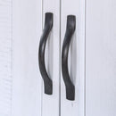 40" Console Table with Storage Shelf, Retro Entryway Table with Adjustable Storage Shelf, Sofa Couch Table for Hallway, Entry Way, Living Room, Foyer, Antique White