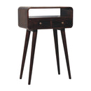 Solid Wood Curved Console Table by HouseOfZazla