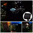 33Ft Solar Led string light 100LED Light-Green Wire