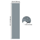 Yescom Garage Floor Mat Vinyl Roll Diamond Gray