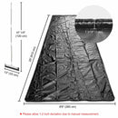 Yescom Garage Floor Containment Mat for Snow 8.5x20ft