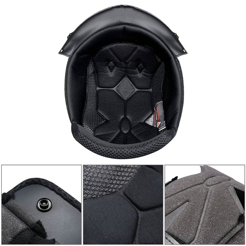 AHR RUN-M Motorcycle Helmet Liner & Cheek Pads Replacement