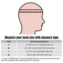 AHR RUN-C Half Helmet Matt Black Chopper Motorcycle Helmet DOT