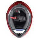 AHR DOT Motorcycle Helmet Full Face Dual Visors Red