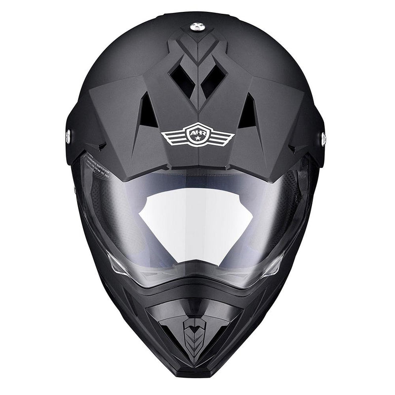 AHR Offroad Helmet DOT Full Face Dirt Bike Black