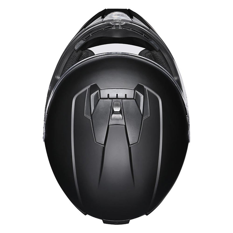 AHR RUN-F3 Full Face DOT Motor Helmet Matt Black