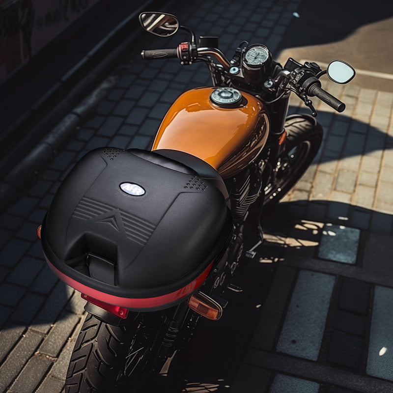 Yescom 30L XLarge Motorcycle Scooter Truck Tail Box Topcase Luggage