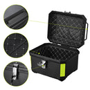 Yescom Motorcycle Trunk Box with Backrest Scooter Tour Pack by yescomusa