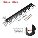Yescom Vinyl Roll Holder Storage Rack Wall Mount