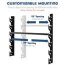 Yescom Vinyl Roll Holder Storage Rack Wall Mount