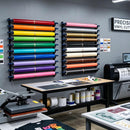Yescom Vinyl Roll Holder Storage Rack Wall Mount