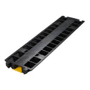 Yescom Cable Ramp Protector Rubber Cable Cover 1-Channel for 2" Cables