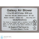 Air Supply Galaxy Pro 1.0 HP Air Blower [240V] [3.0 Amps] ( 6510231)