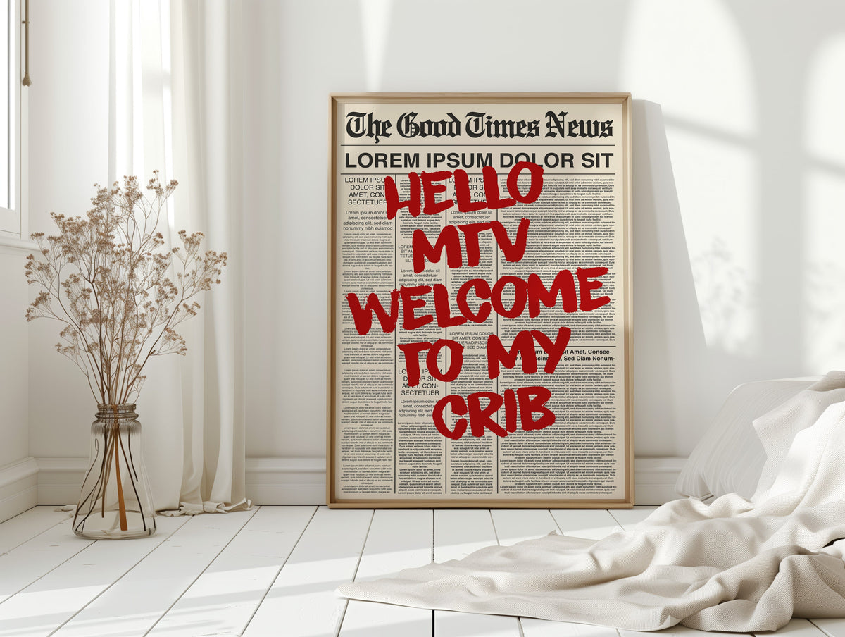 Hello MTV, Welcome Print, photo 14 of 19