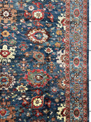 Trasitional Serapi Ghazni Wool Rug – 8' x 10’ – Intricate Floral Design