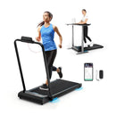 Fitness Room Bundle: Hanging Punching Bag Set + Folding Treadmill by LJGDeals