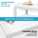 5 Seat Single Triple Small Large White Sectional Sofas Couches Coffee Table Furniture Set For Patio Garden Outdoor