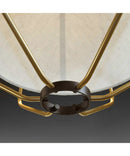 Hangar 2-Light 16"w Semi-Flush Mount/Pendant Convertible Light Fixture Antique Bronze by Progress by LampsUSA