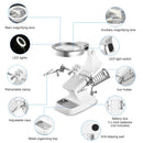 LED Light Helping Hands Magnifying Glass 3X/4.5X w/ 360¡Adjust Third Hand Soldering Vise