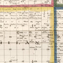 Vintage Map of De Kalb County, Illinois 1860