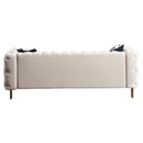 Chesterfield - Modern Tufted Living Room Sofa, 84.25''W Couch by HouseOfZazla