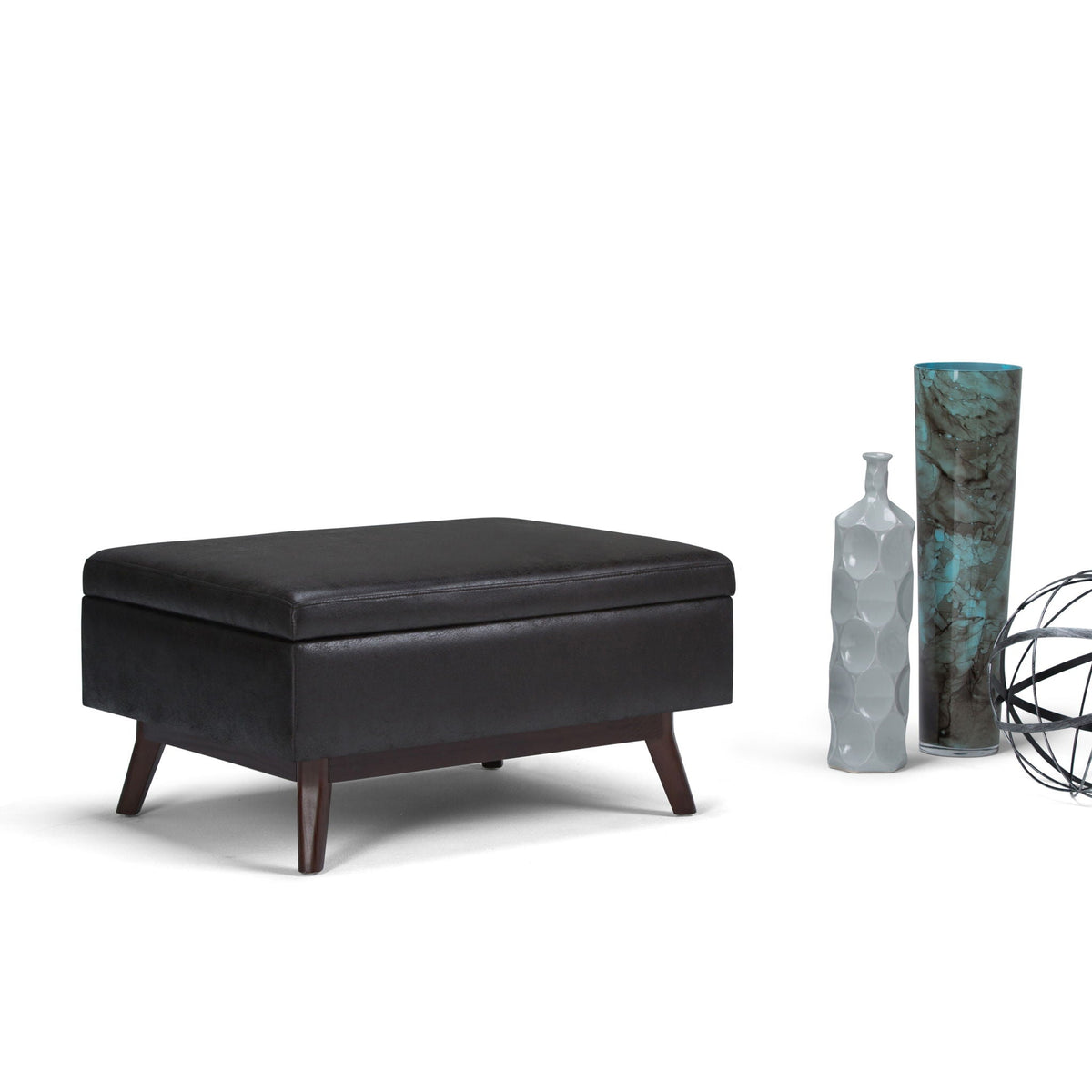 Owen - Upholstered Rectangular Storage Ottoman, photo 32 of 40