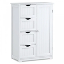 Laundry Room Bundle: Wooden Cabinet Wall-Mounted Bathroom Storage Clothe Dryer Laundry Basket by LJGDeals