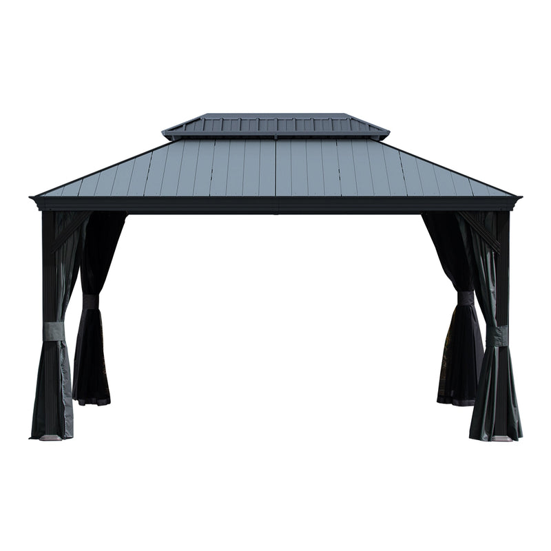 10'x14' Hardtop Gazebo with Resin Roof