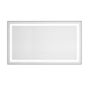 LED Bathroom Mirror with Front and Backlight