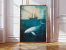Deep Blue Silence and the Whale