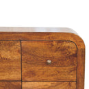 Darcy - 3 Over 3 Drawer Chest - Brown by Unique Piece Furniture