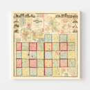 Vintage Map of Genessee County, Michigan 1859